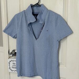 Tommy Hilfiger Light Blue Polo Shirt